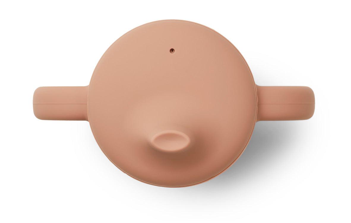 Liewood Schnabeltasse aus Silikon – Toskana-Rose – Tasse – MamaMilla
