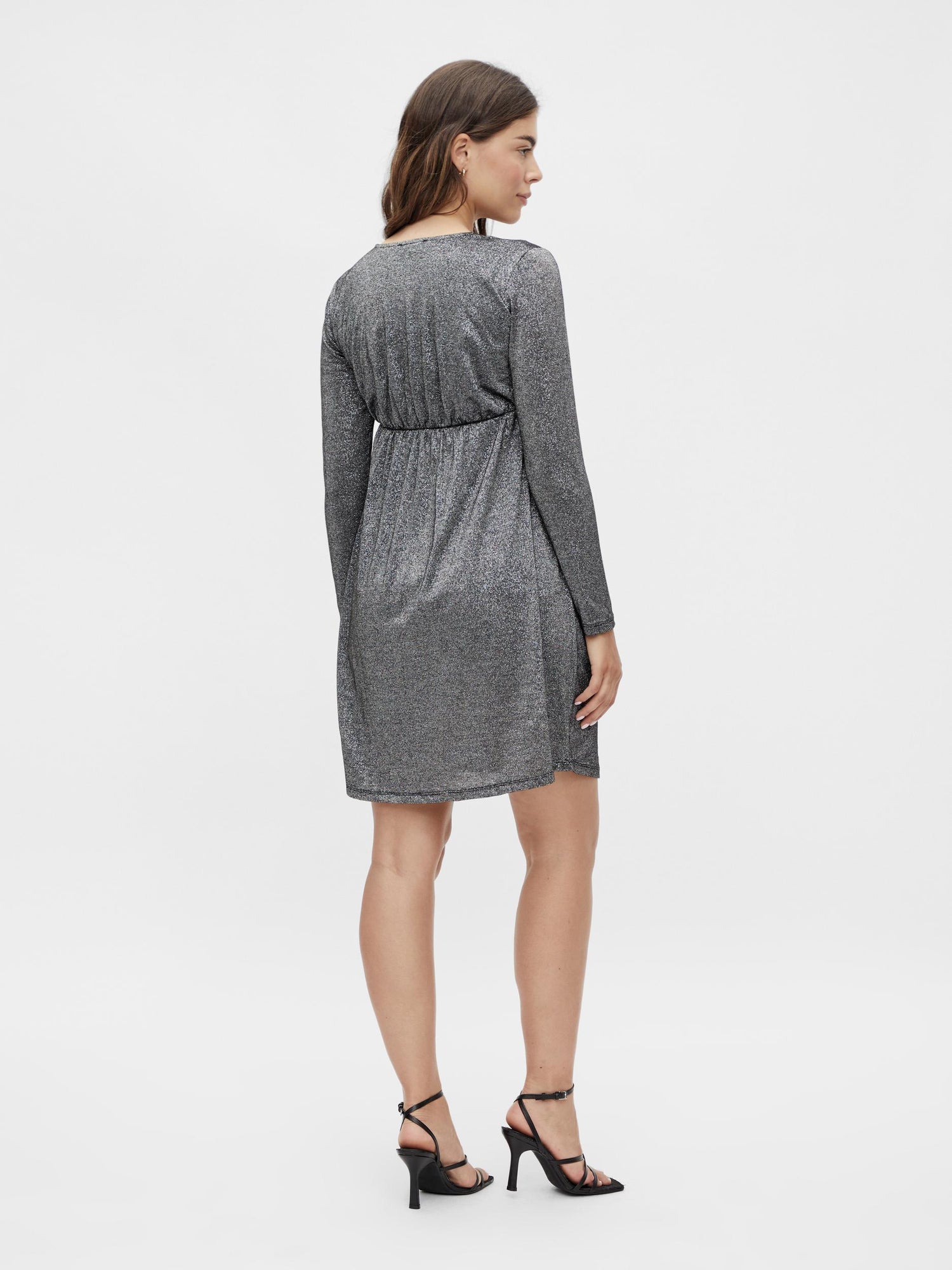 Mamalicious glitzerndes Schwangerschafts- und Stillkleid – Umstandsmode – MamaMilla