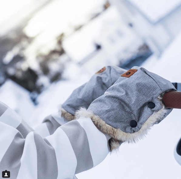 EasyGrow barnevognsmuffer - Grå - Tilbehør til barnevogn - MamaMilla