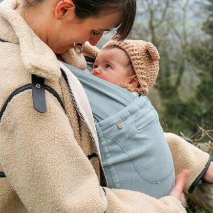 Close stretch wrap Caboo + organic - Sage - wrap - MamaMilla