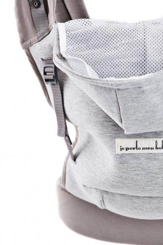 Love Radius Carrier – Hoodie Carrier – Hellgrau/Athletic Grey – Carrier – MamaMilla