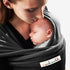 Love Radius Stretch Wrap Original – Kohlegrau/Schwarz – Wrap – MamaMilla