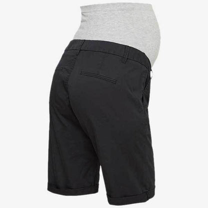 Mamalicious vente Bermudashorts – Schwarz – Umstandsmode – MamaMilla
