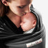 Love Radius Stretch Wrap Original – Schwarz/Kohlegrau – Wrap – MamaMilla