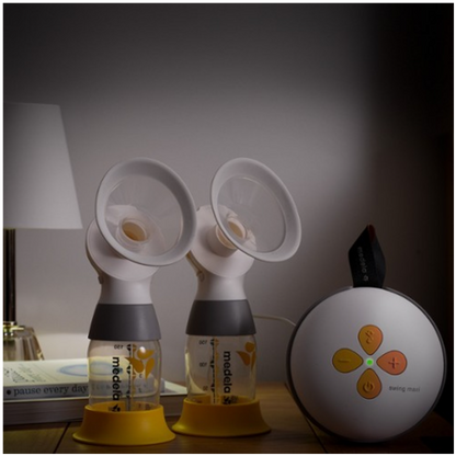 Medela - Swing Maxi - Elektronische Doppelmilchpumpe - Elektrische Milchpumpe - MamaMilla