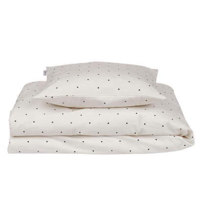 Liewood Babybettwäsche aus Bio-Baumwolle – Classic Dot Creme de la Creme – Babybettwäsche – MamaMilla