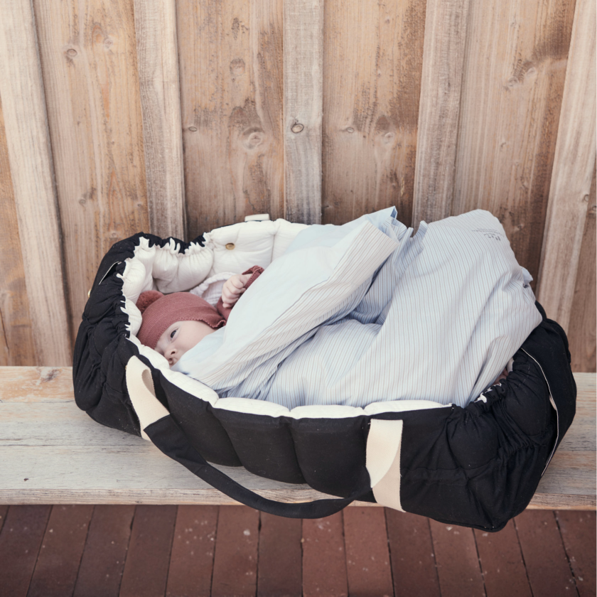 Copenhagen Colors Lift / Babynest – Schwarz – Softlift – MamaMilla