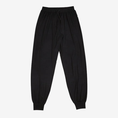 Joha Lounge-Hose aus Bambus-Viskose – Schwarz – Umstandsmode – MamaMilla